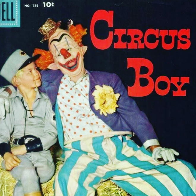 Scary portada del álbum vintage.