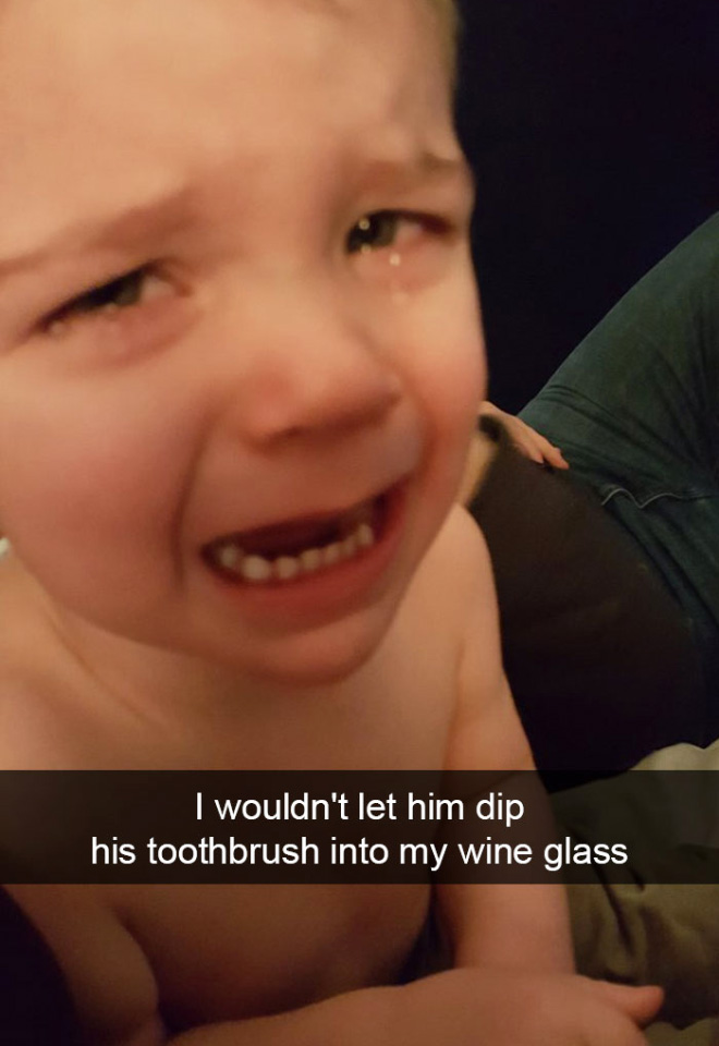 Por qué este niño está llorando ...