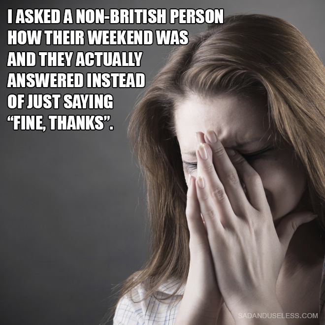 Un problema muy británico.