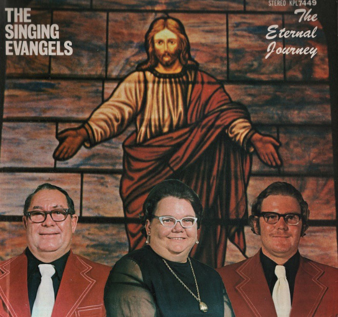 Goofy portada del álbum cristiano vintage.