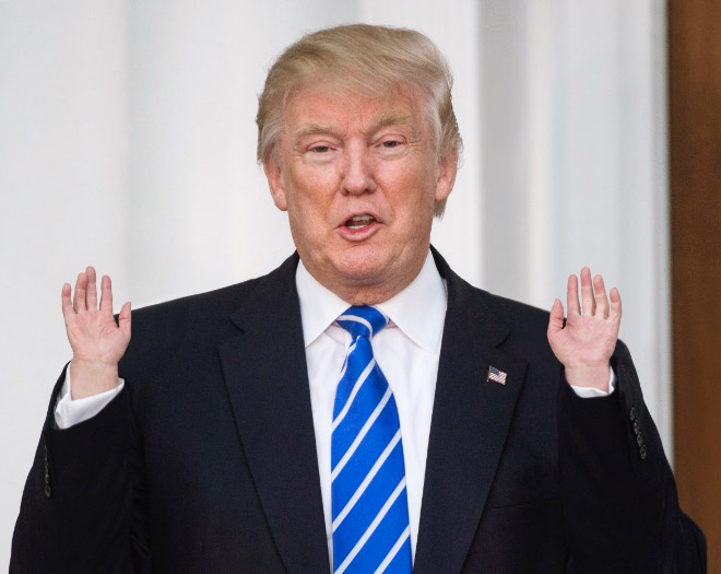 ¡Las manos de Trump son tan pequeñas!