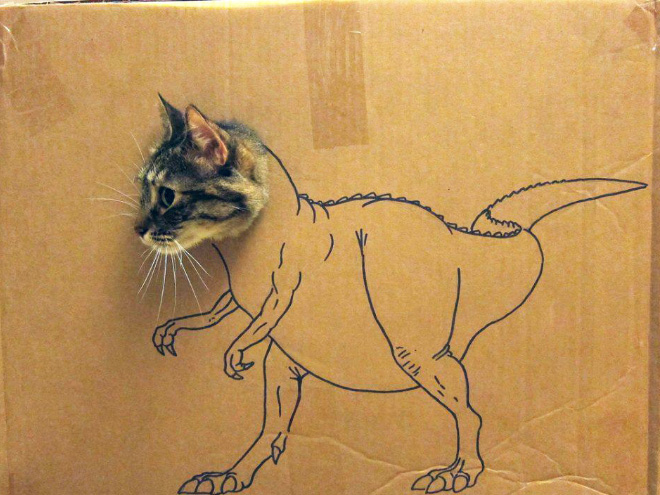 ¡Los dinosaurios de cartón están invadiendo el mundo!