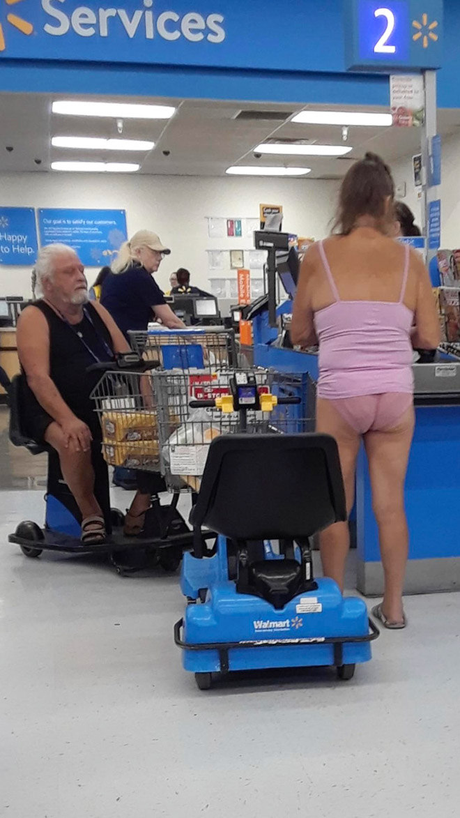 Los habitantes de Walmart.