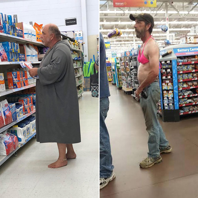 Los habitantes de Walmart.