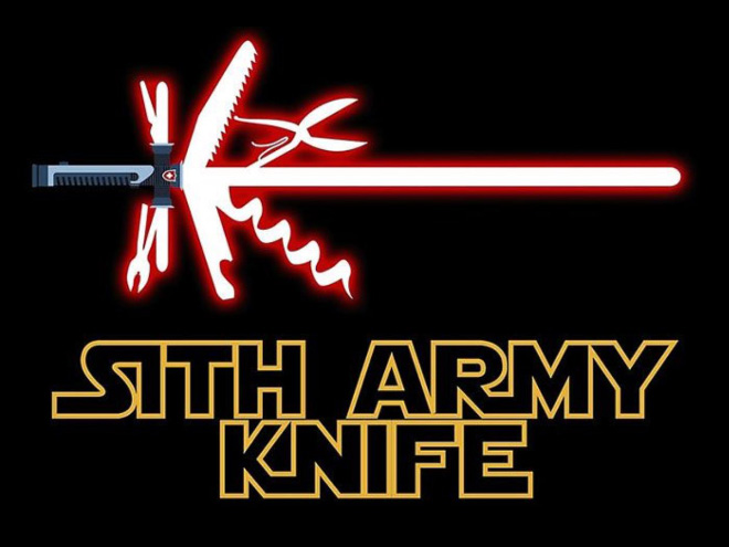 Cuchillo militar Sith.