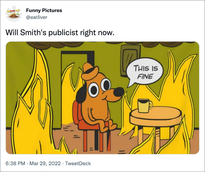 El publicista de Will Smith en este momento.