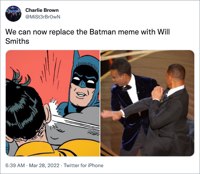 Ya podemos reemplazar el meme de Batman por el de Will Smith