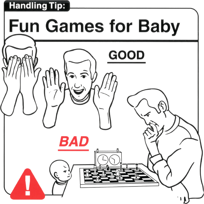 Juegos divertidos para bebés.