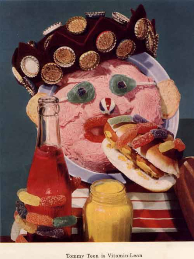 La infernal mascota vitamínica de los Dayalets de los años 50.