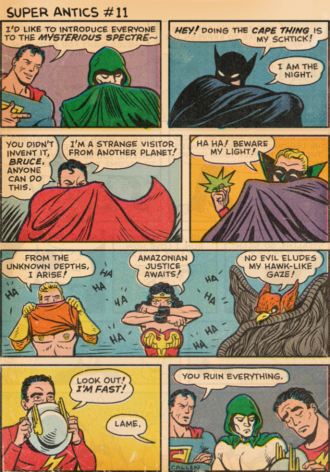 "Súper travesuras" aventuras de Superman y sus amigos.
