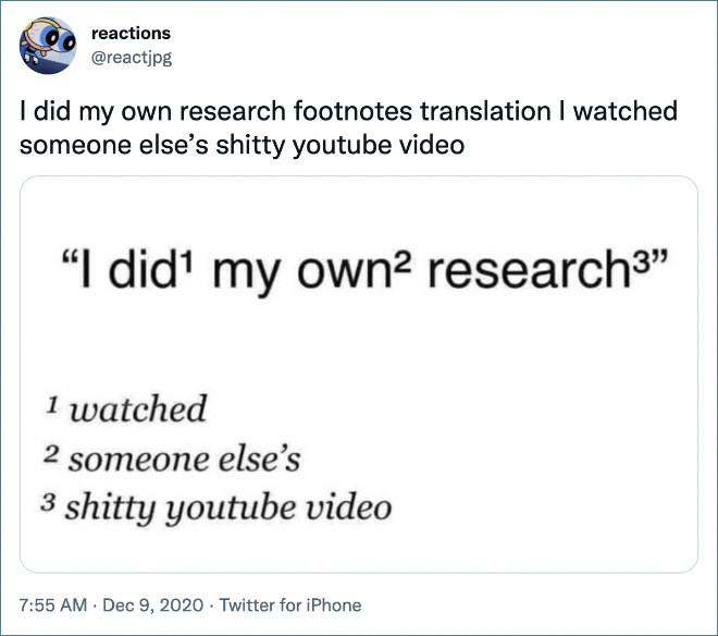 Hice mi propia investigación sobre la traducción de notas al pie. Vi el video de mierda de otra persona en YouTube.