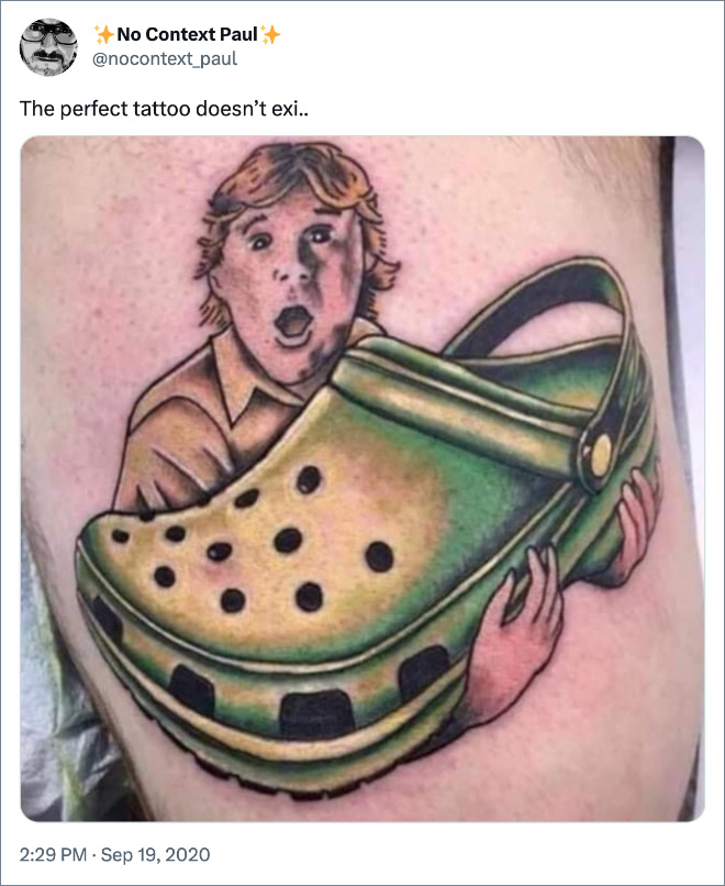 El tatuaje perfecto no exist..