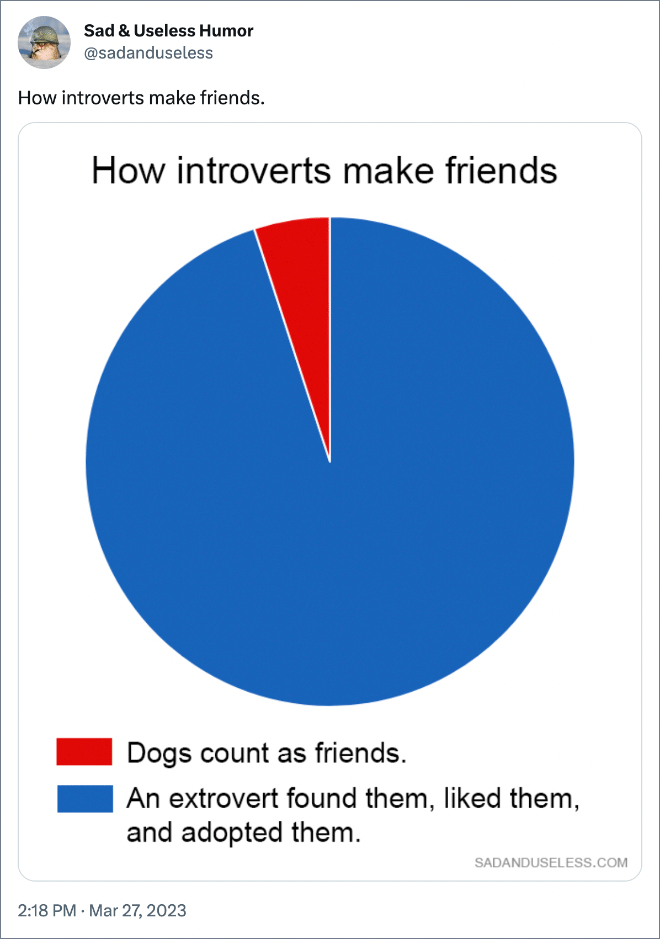 Cómo los introvertidos hacen amigos.