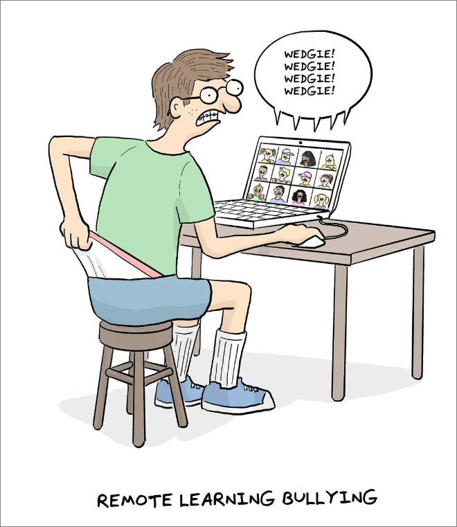 Caricatura de Tommy Siegel.