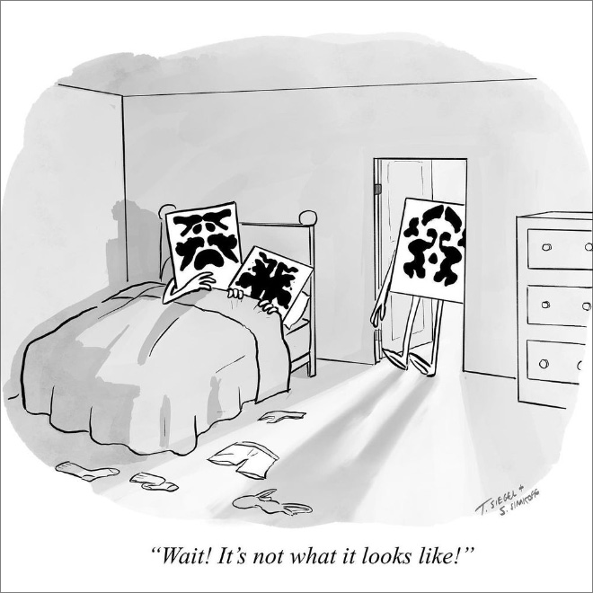 Caricatura de Tommy Siegel.