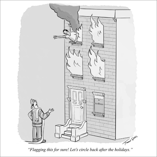 Caricatura de Tommy Siegel.
